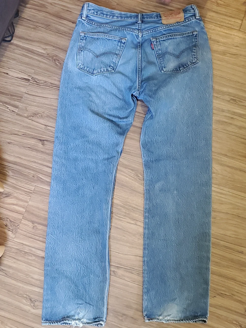 Levi's Men's Straight Light Blue Denim Jeans